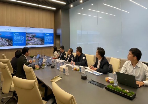 中山翠亨集团领导一行莅临莱芒生物参观调研